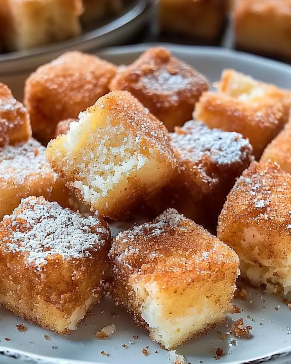 Tasty Angel Cake Churro Bites