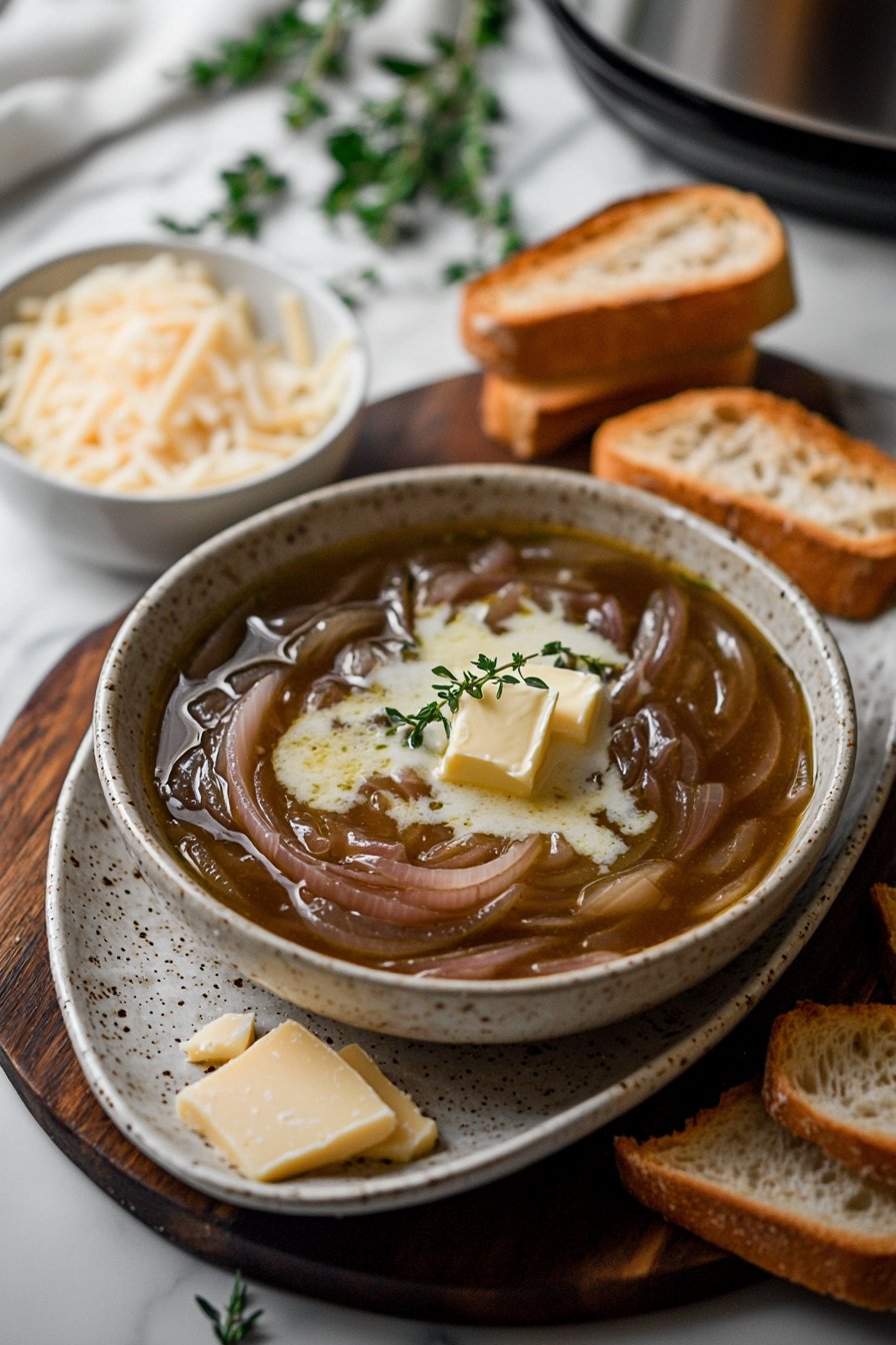 Slow Cooker French Onion Soup