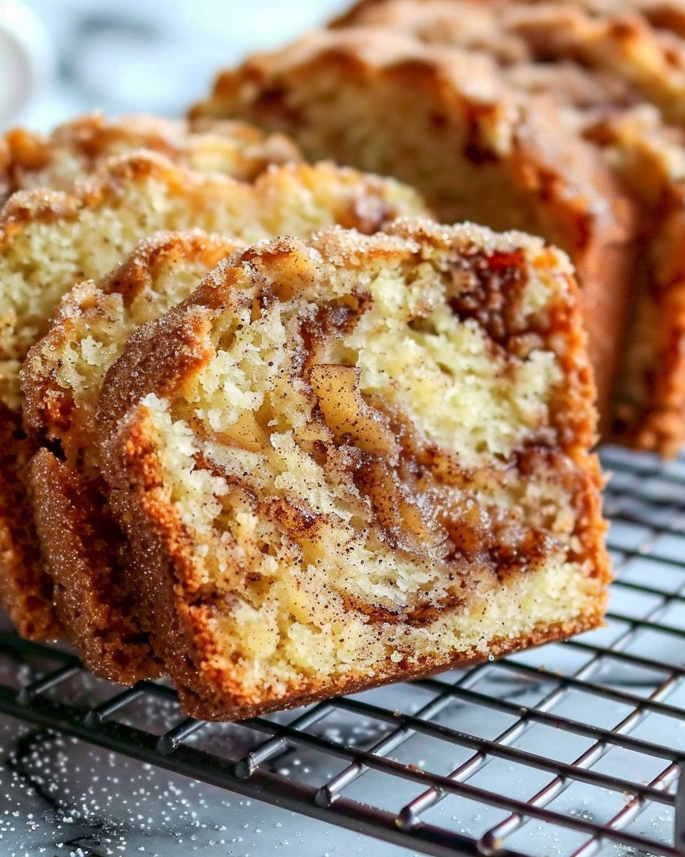Cinnamon Swirl Apple Bread