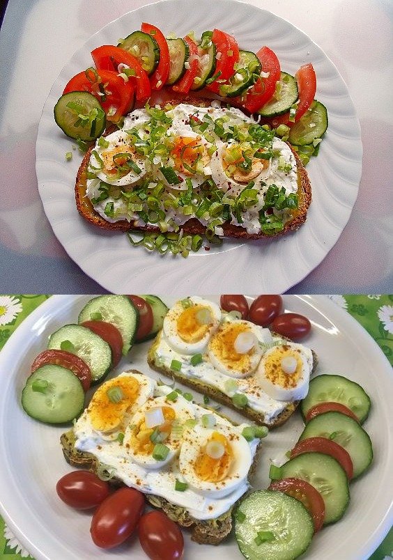 Hausgemachter Brotsalat