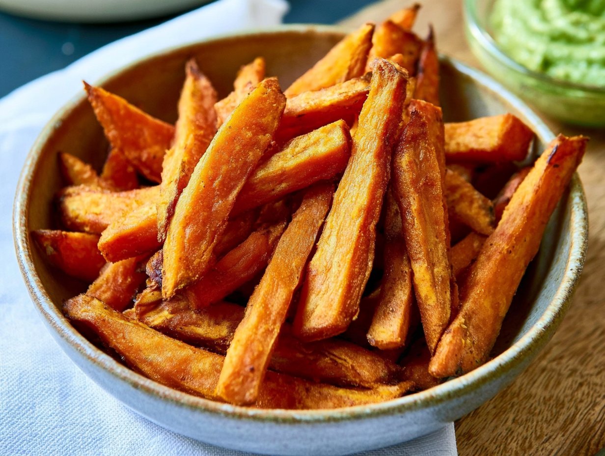 Süßkartoffel-Pommes