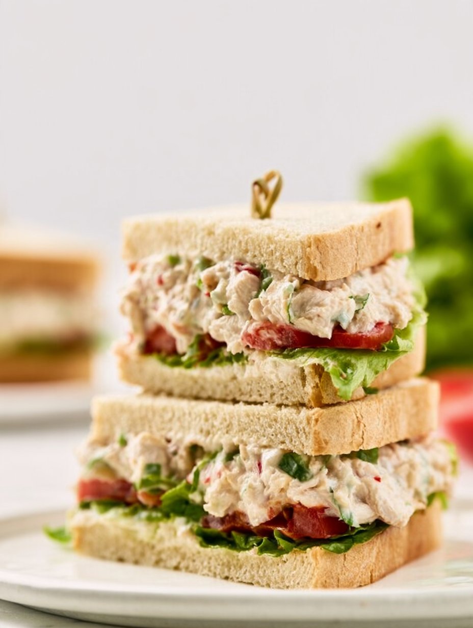 Sándwich de Ensalada de Pollo