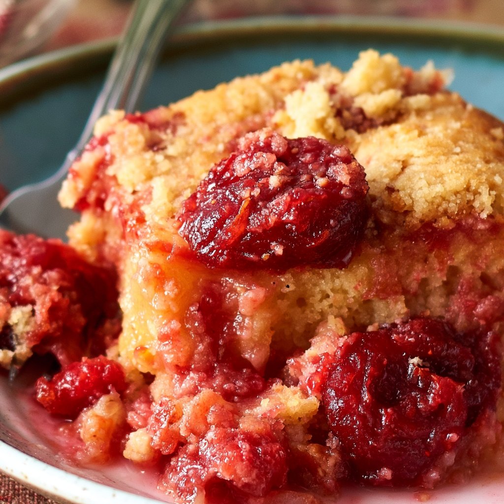 Cherry Pineapple Dump Cake