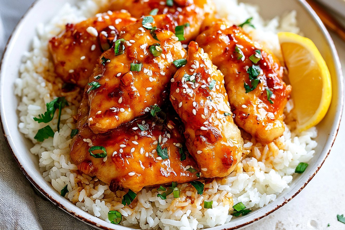 20 Minute Honey Garlic Chicken