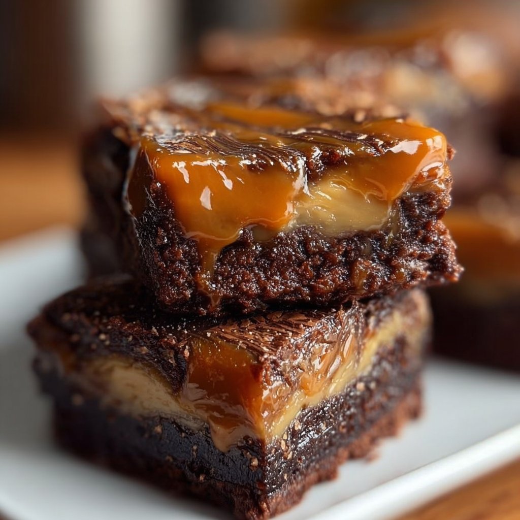 Indulgent Caramel Swirl Brownies That You'll Cherish