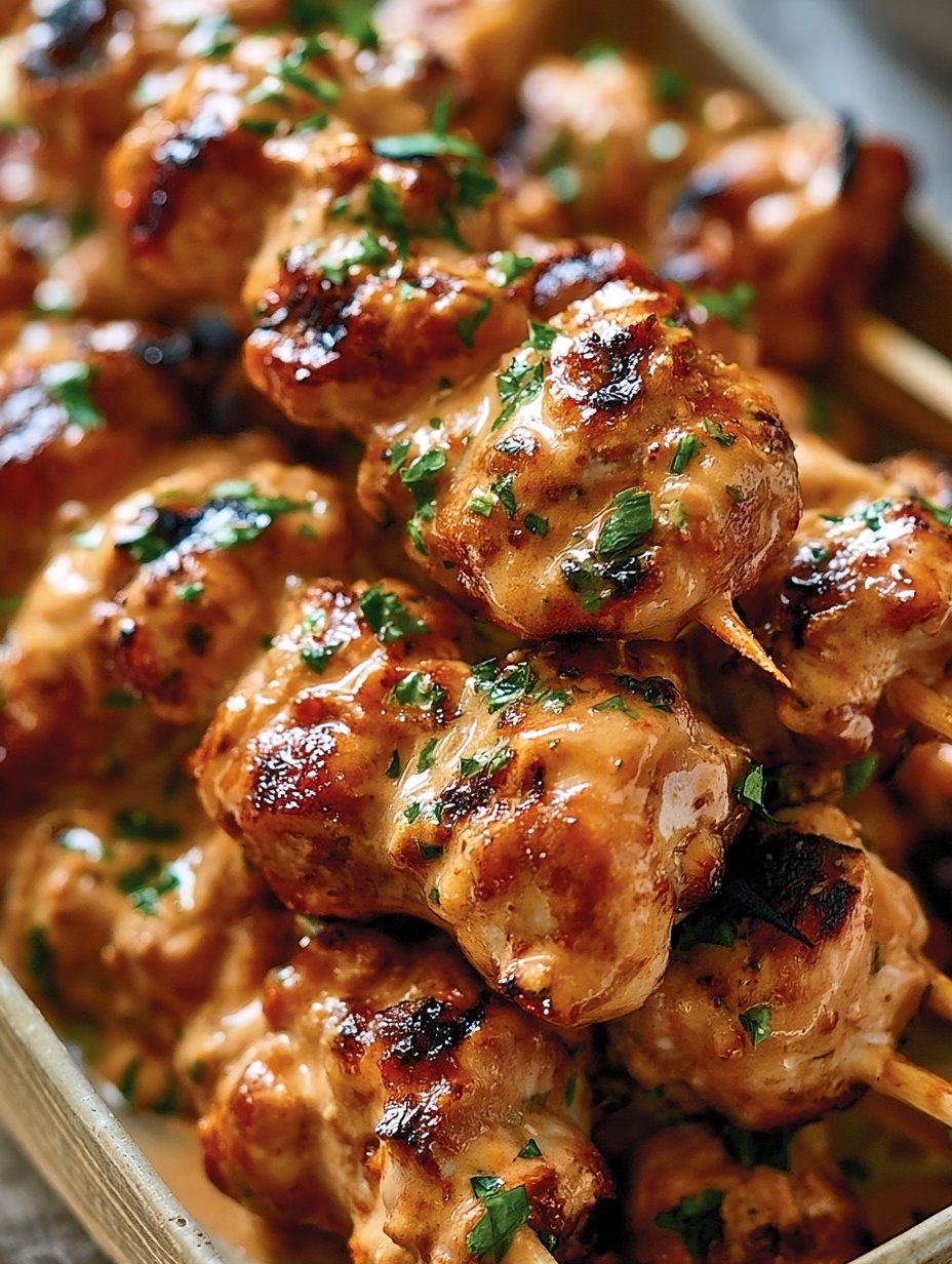Brochetas de Pollo Bang Bang