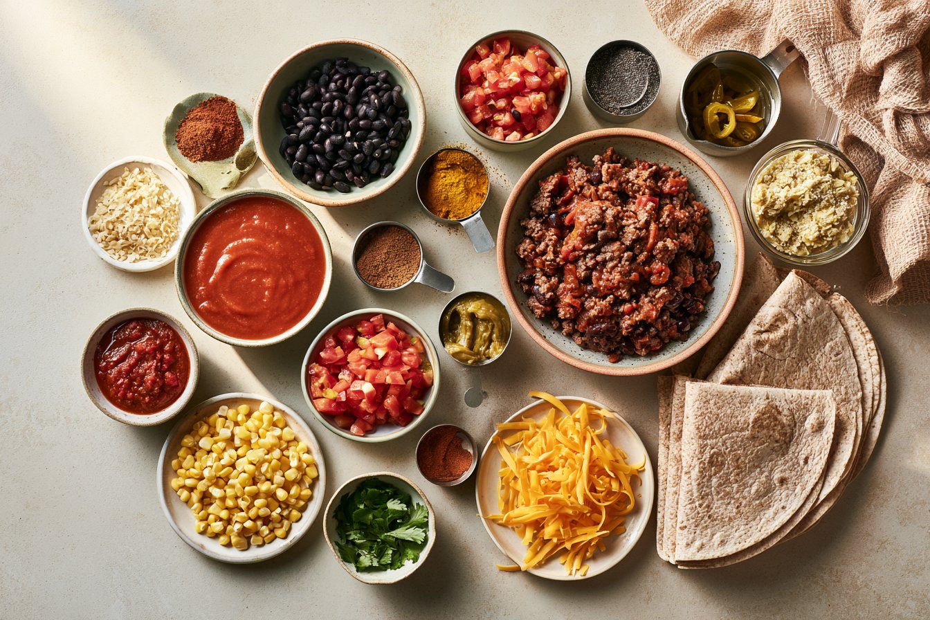 Chili Tortilla Bake