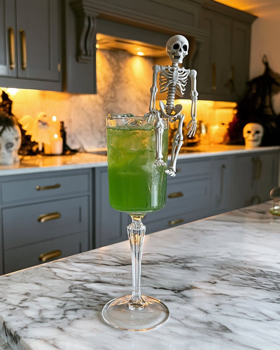 Monster Mash Cocktail Recipe | Easy Spooky Halloween Drink - Styled By Daisies