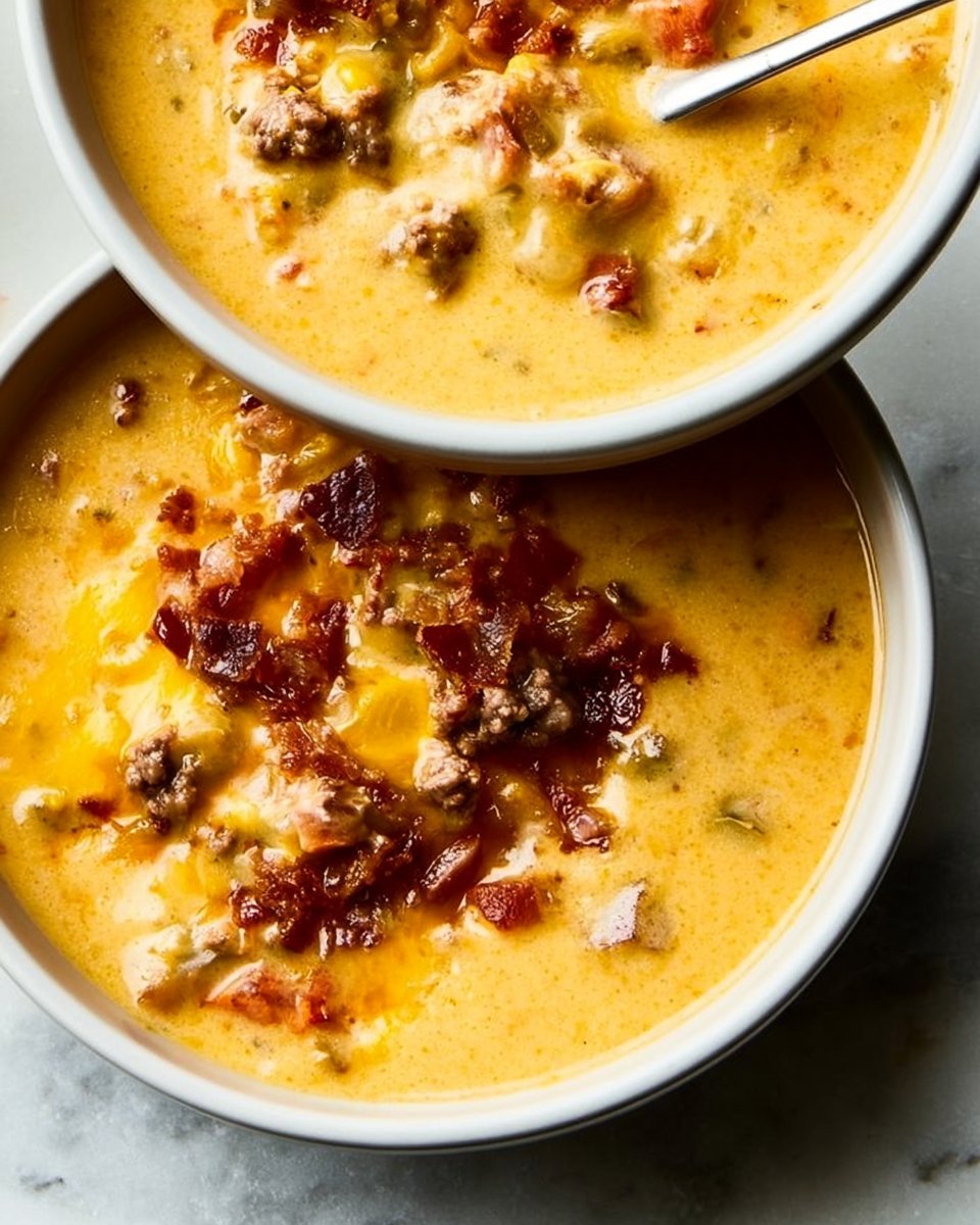 Cheeseburger Soup