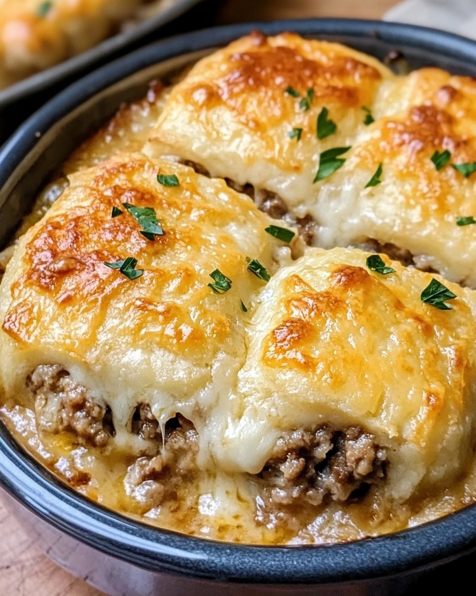 My grandmother used to bake this on chilly spring nights and it only takes 4 ingredients to make a hearty comforting meal.