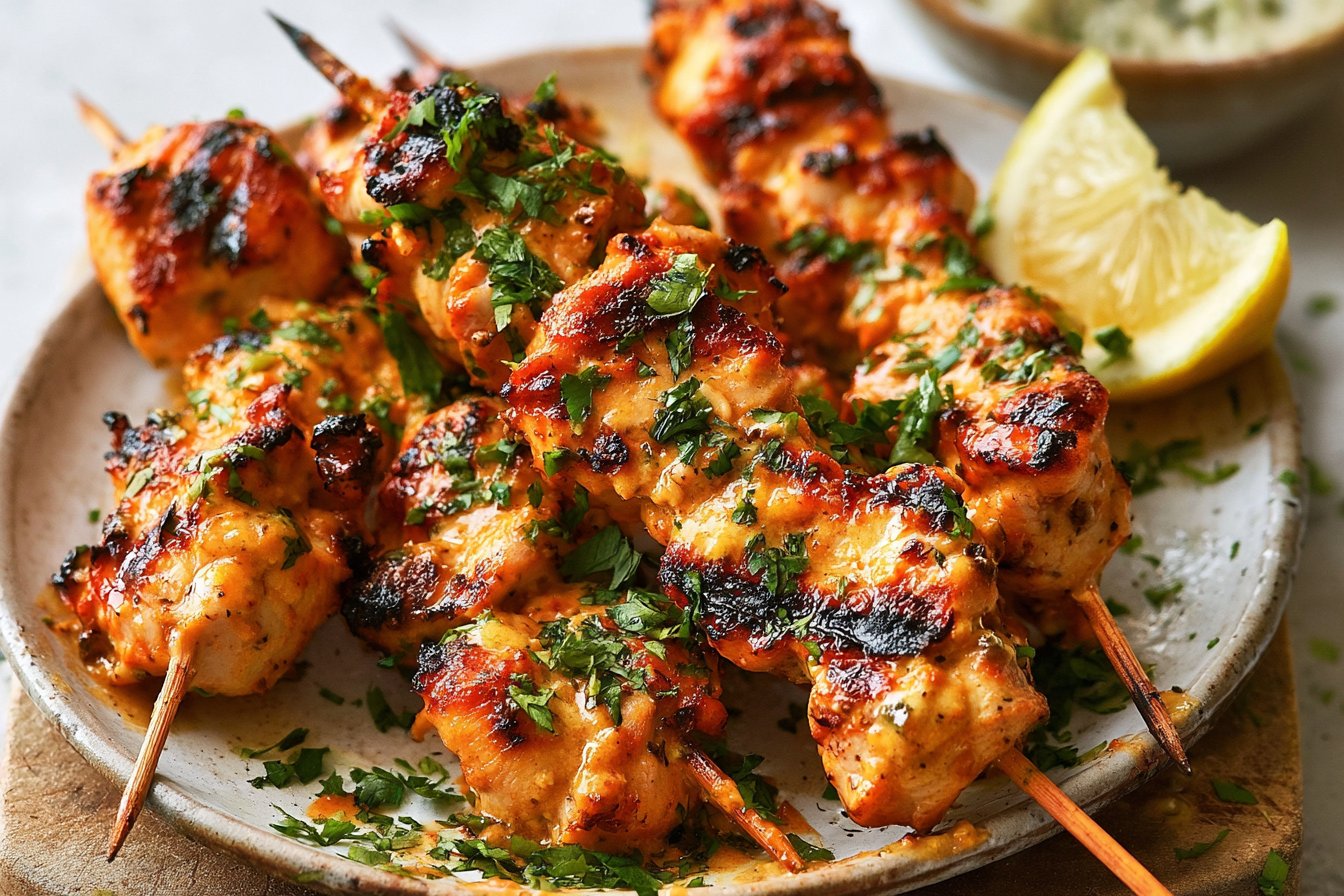 Easy Cowboy Butter Chicken Skewers Recipe
