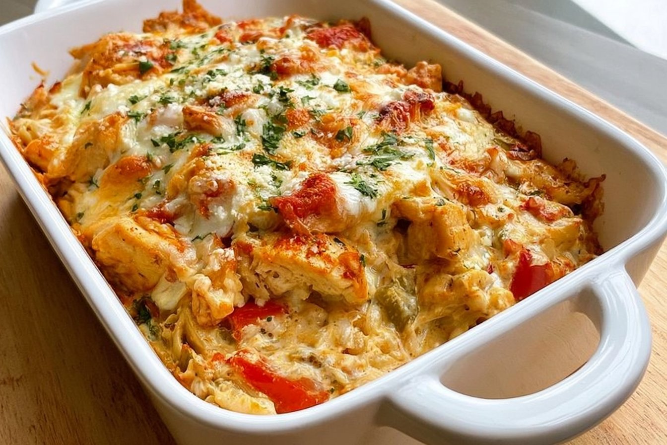 Chicken Fajita Casserole