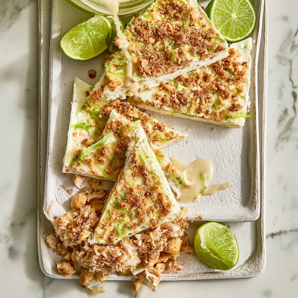 Key Lime Pie Yogurt Bark
