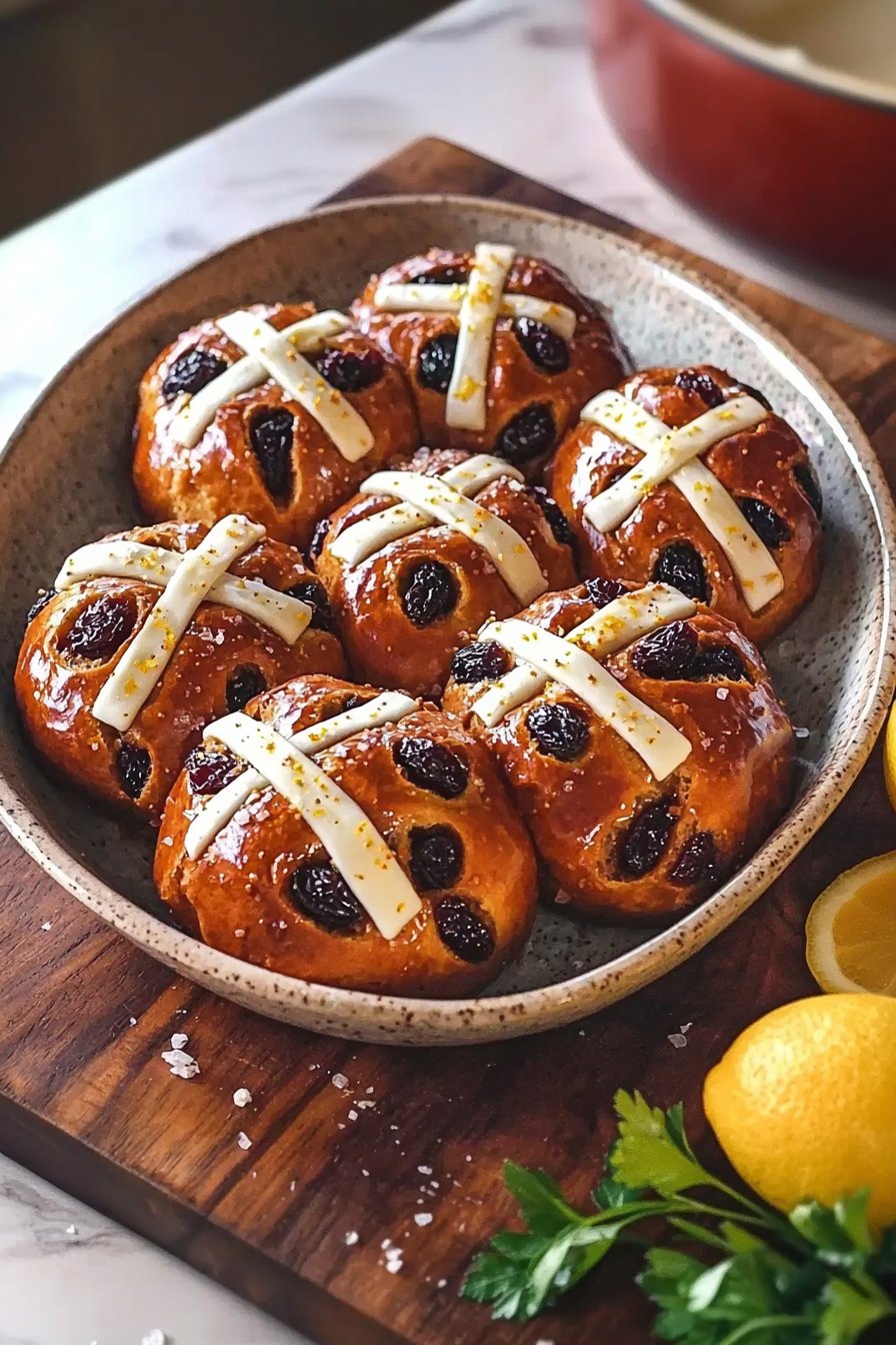 Heiße Kreuzbrötchen