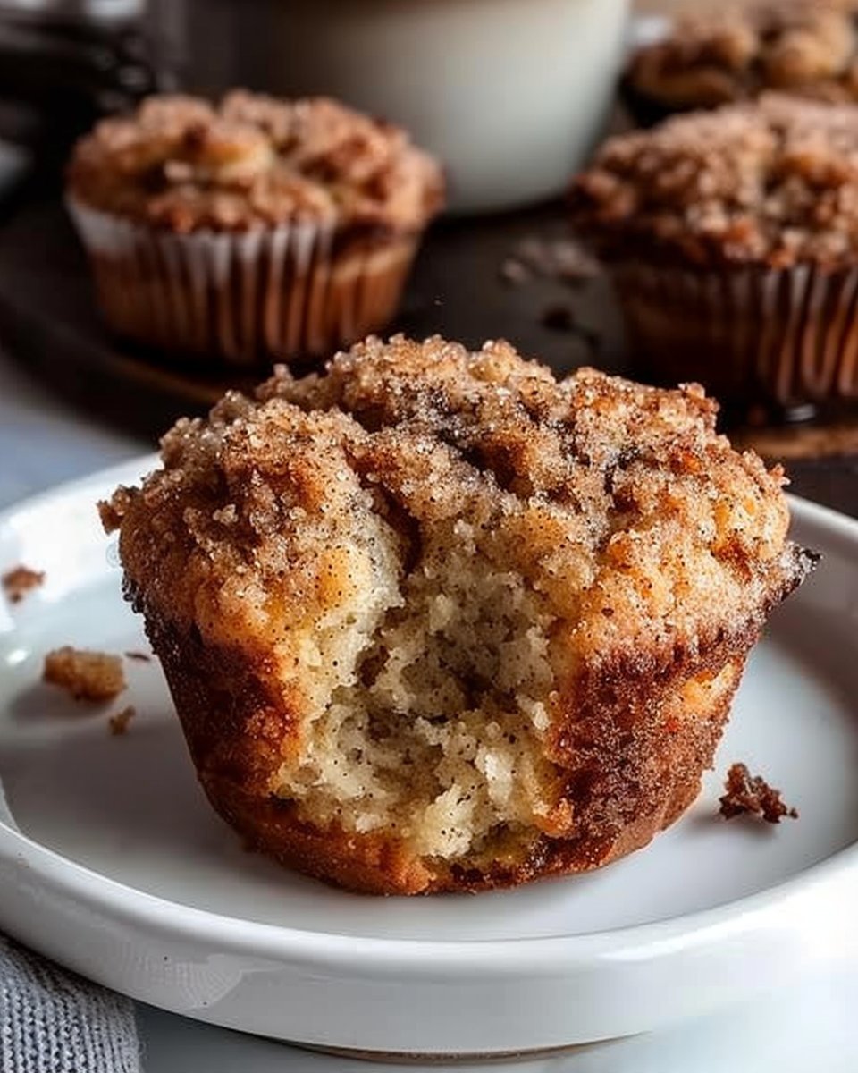 Coffee Cake Banana Bread Muffins