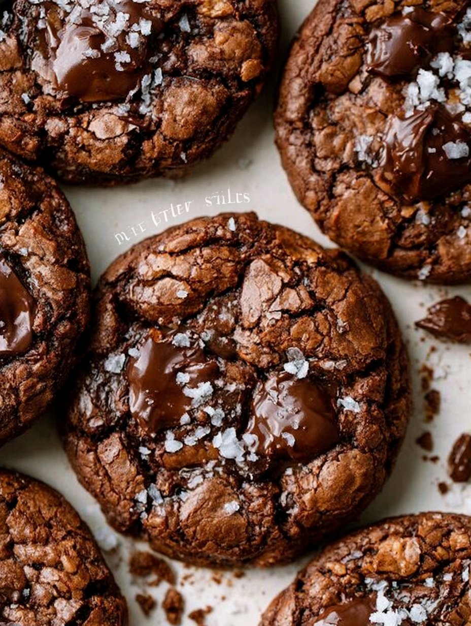 Galletas de brownie saladas