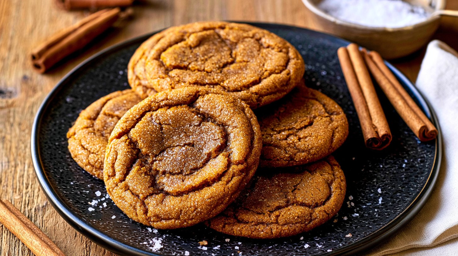 Addictive Chewy Pumpkin Spice Cookies
