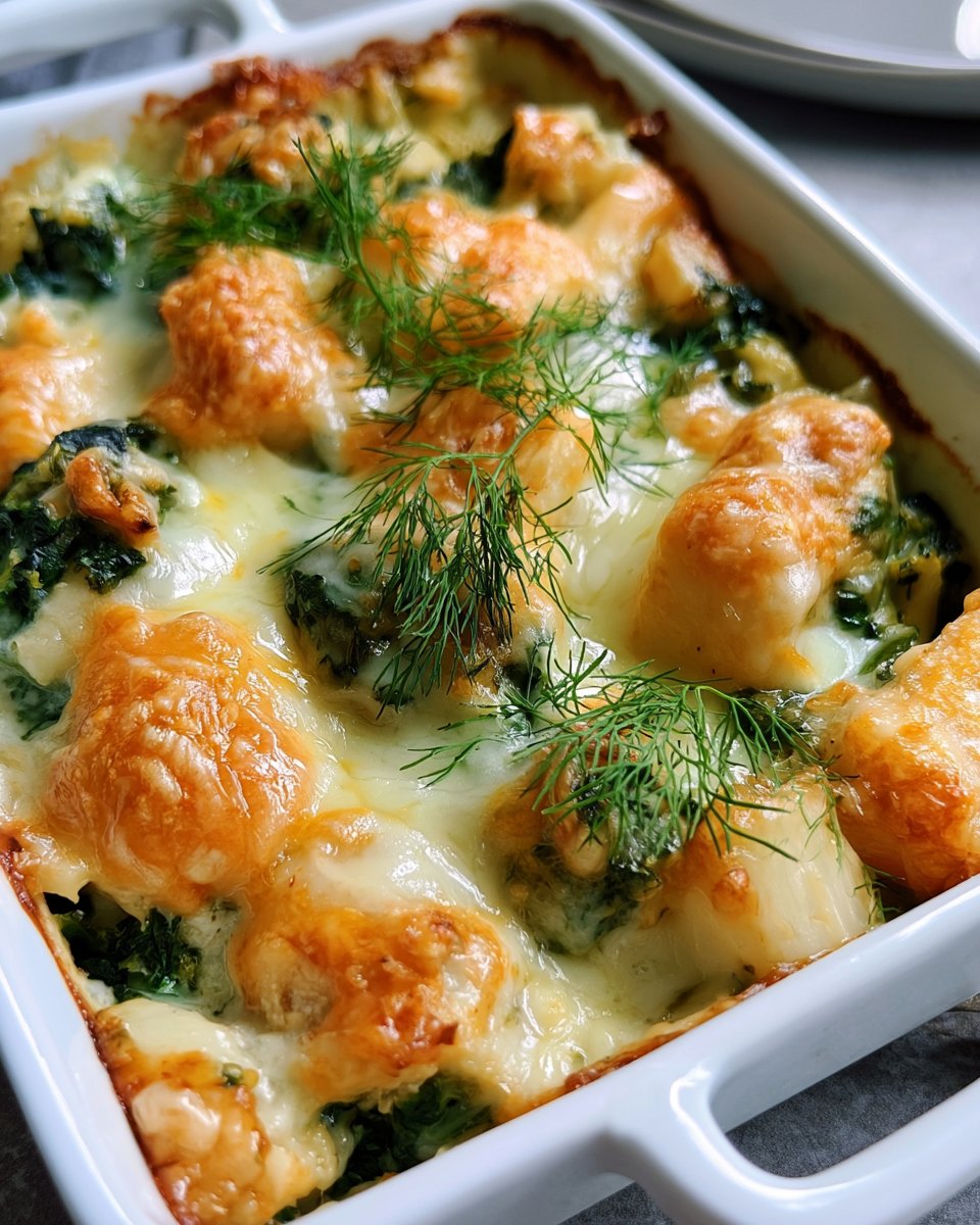 Gnocchi-Lachs-Auflauf