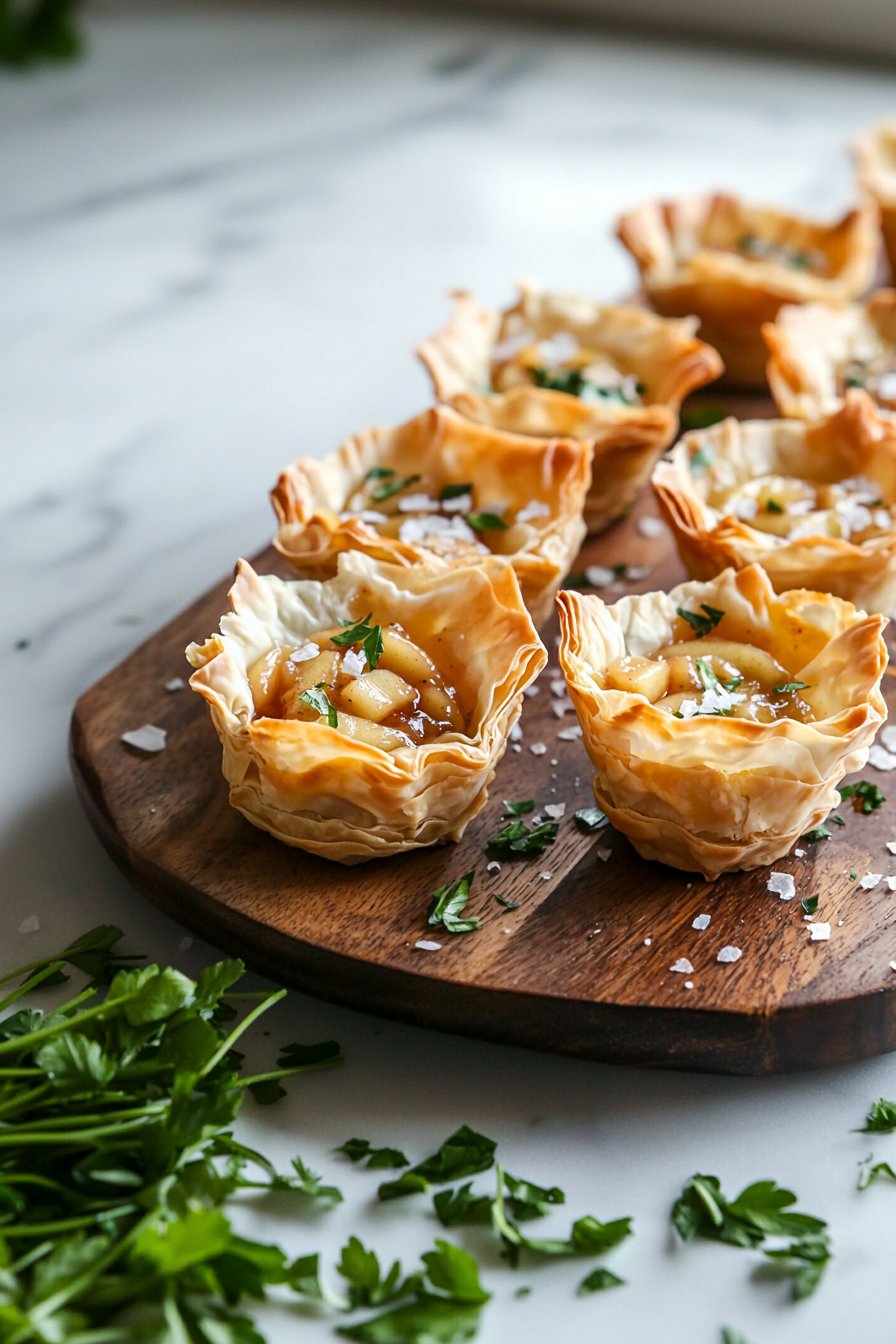 2-Ingredient Apple Pie Cups