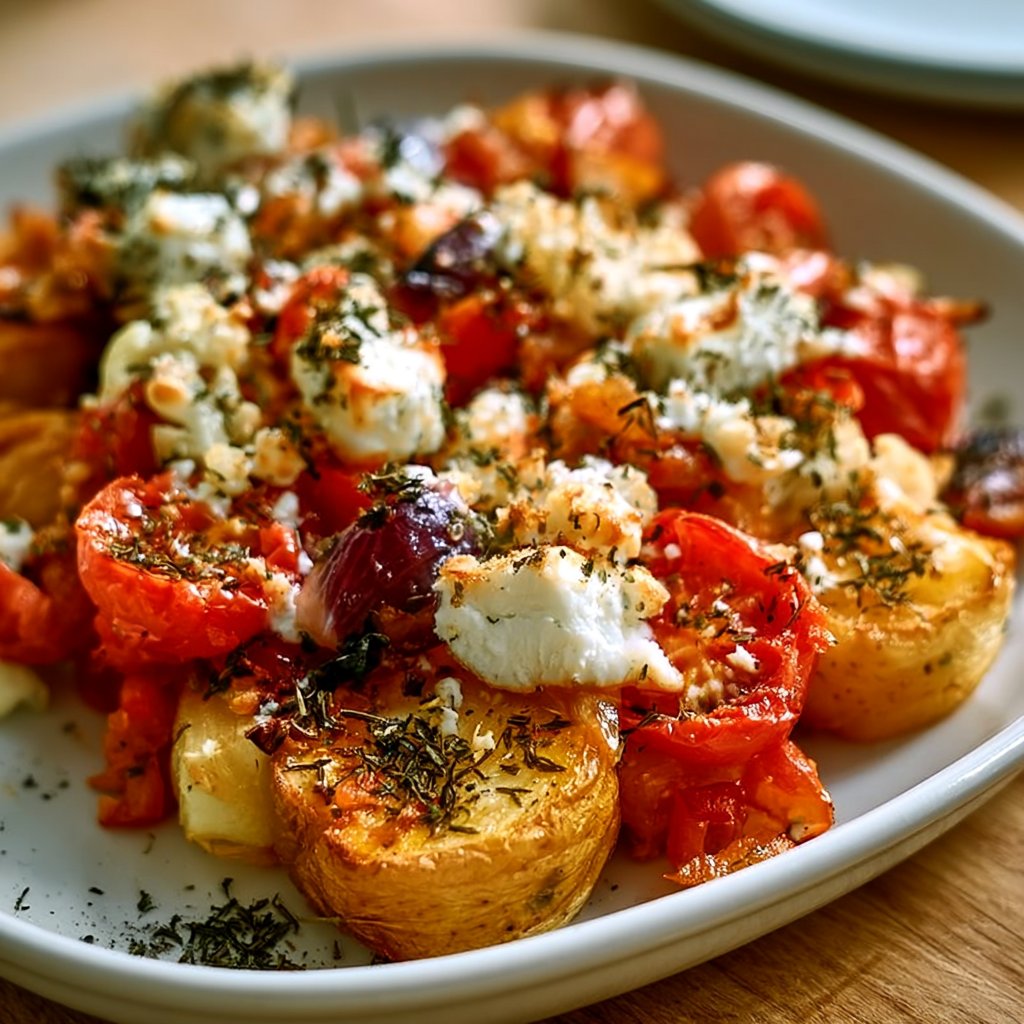 Feta Kartoffeln Ofengemüse