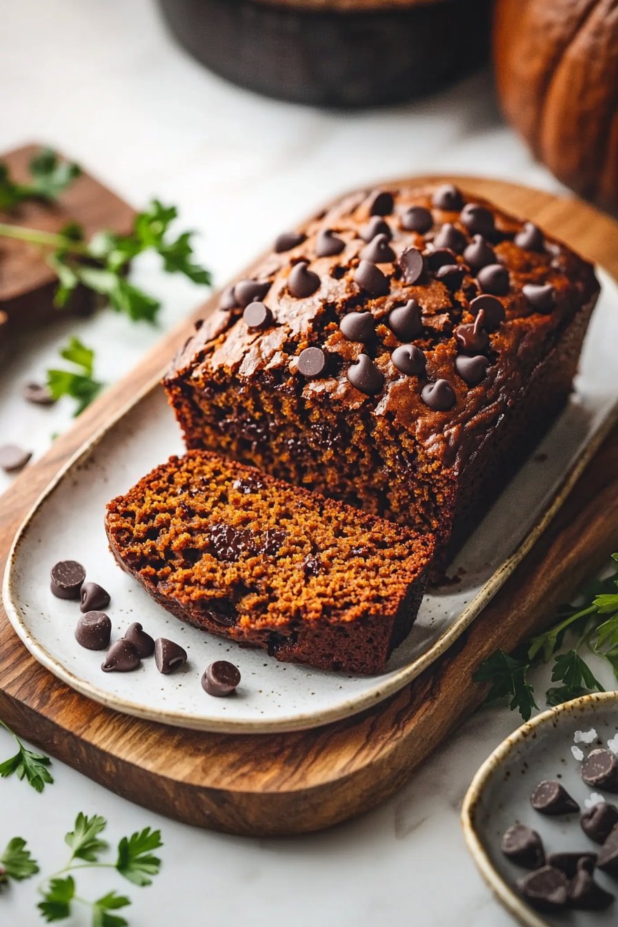 Best Chocolate Chip Pumpkin Bread
