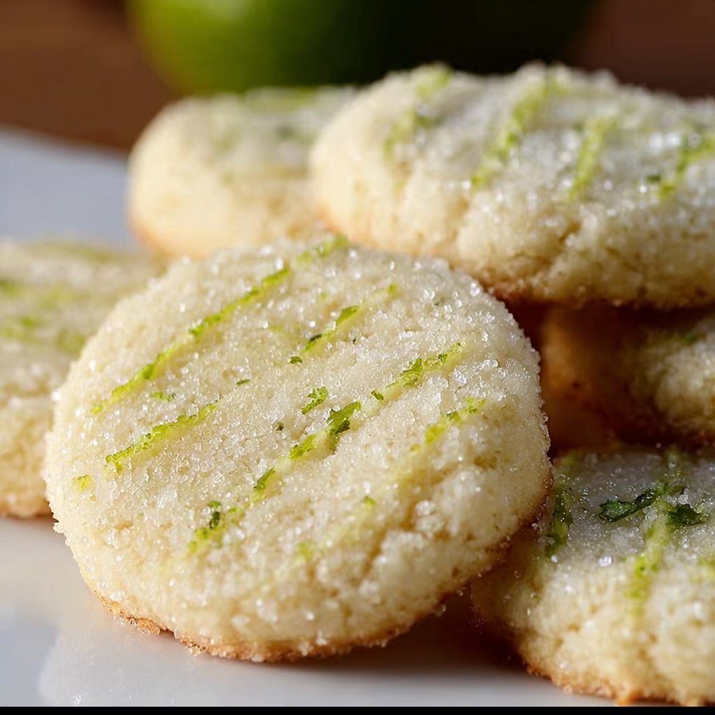 Tangy Lime Sugar Cookies for a Refreshing Sweet Treat
