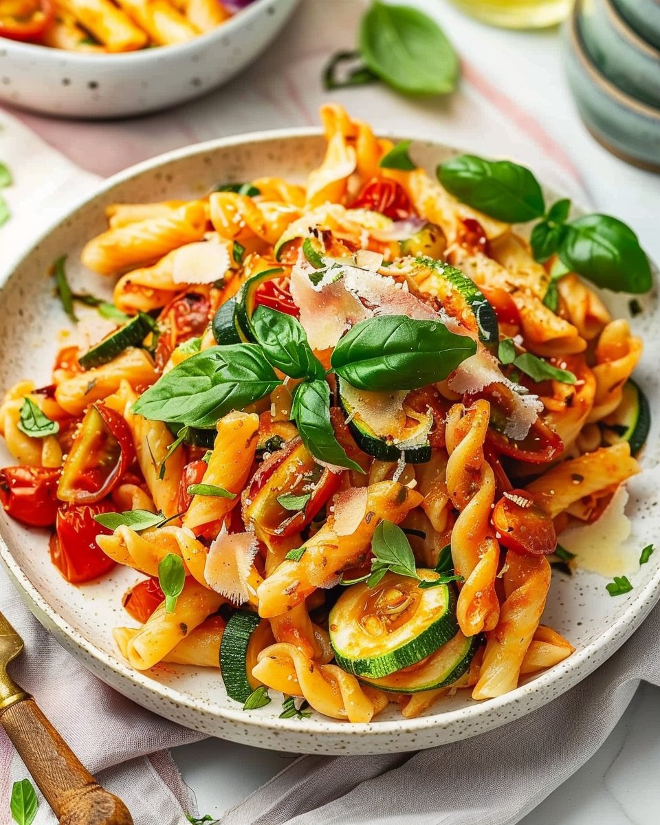 Tomato Zucchini Pasta