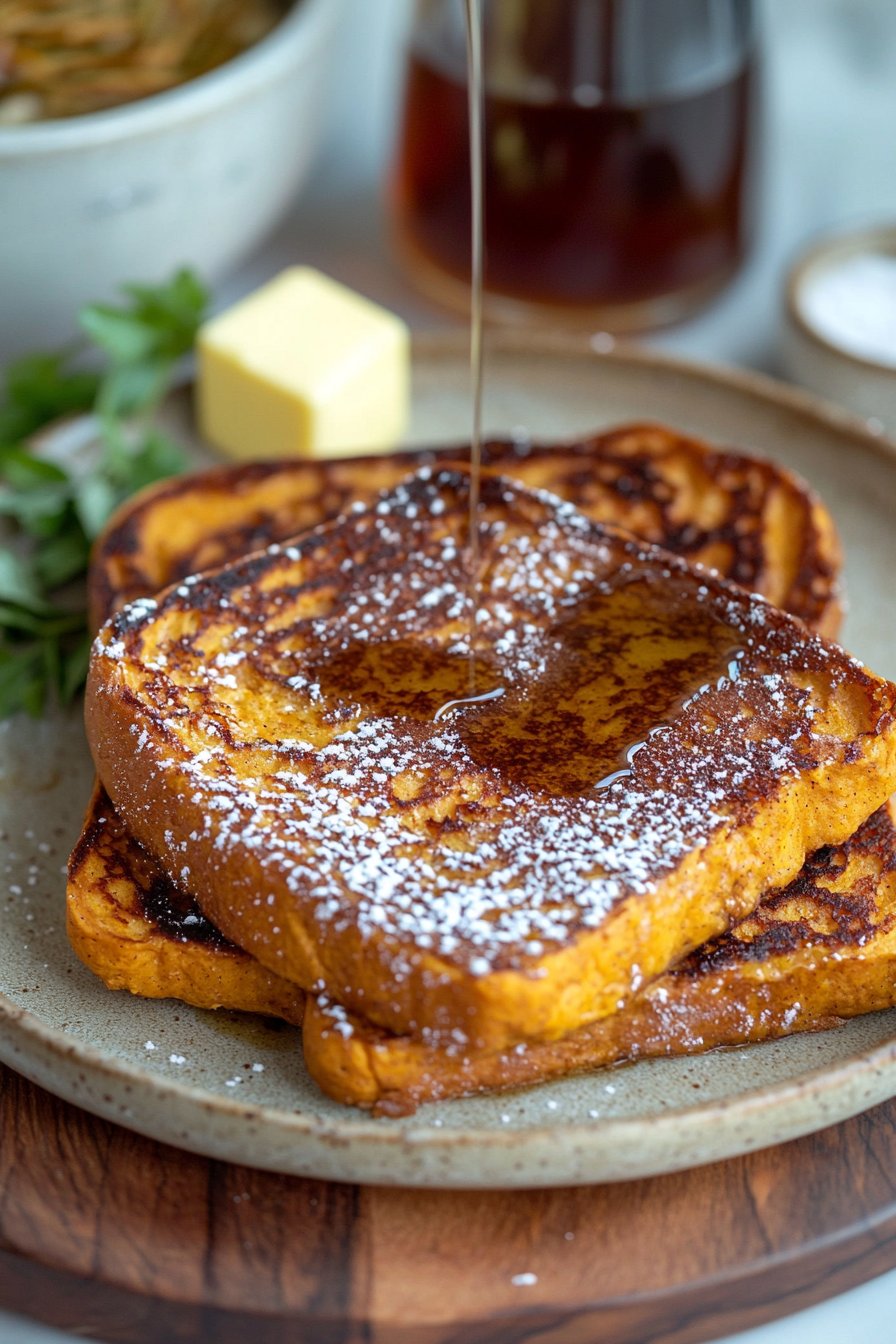 Easy Pumpkin French Toast