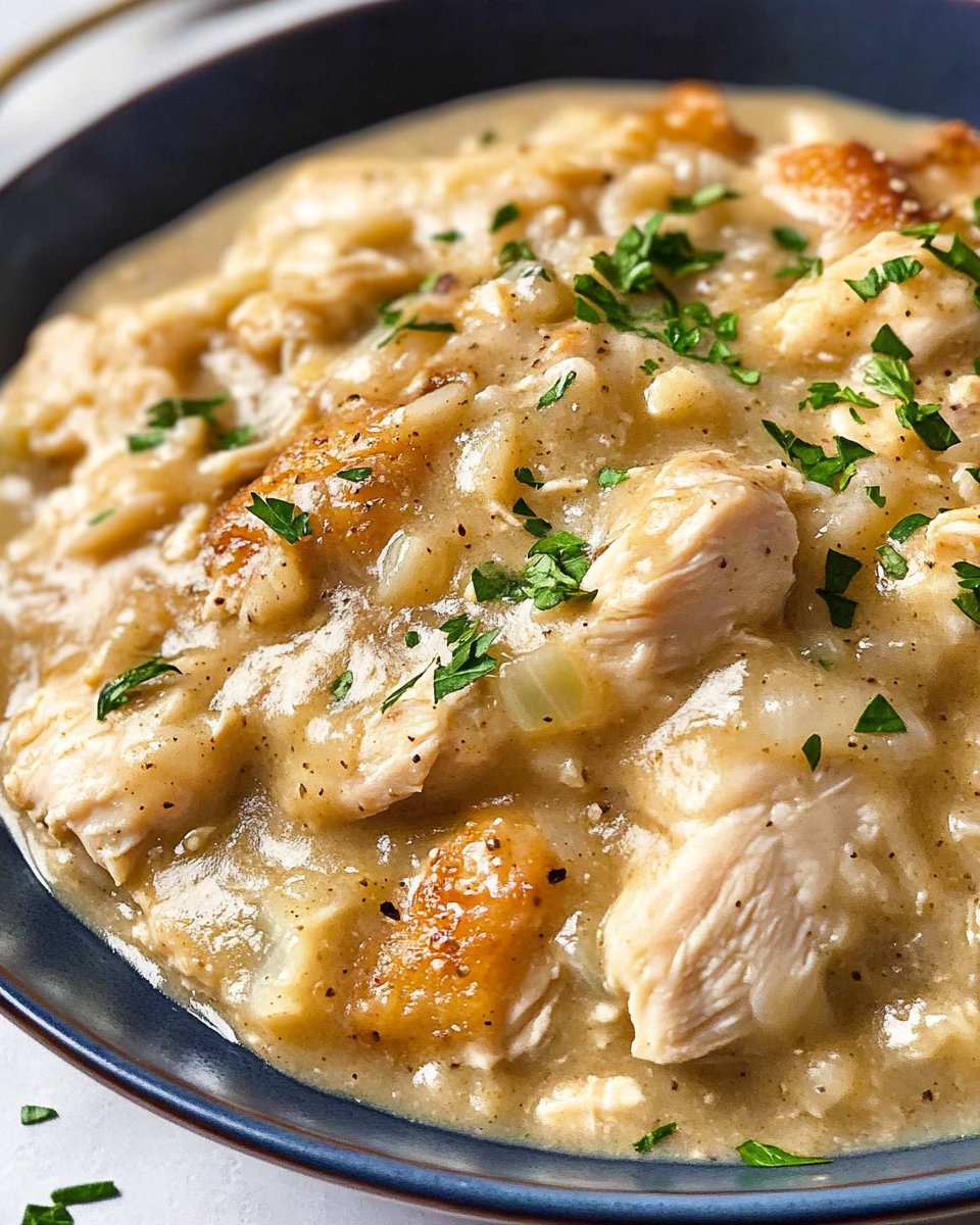 Slow Cooker Chicken and Gravy Recipe