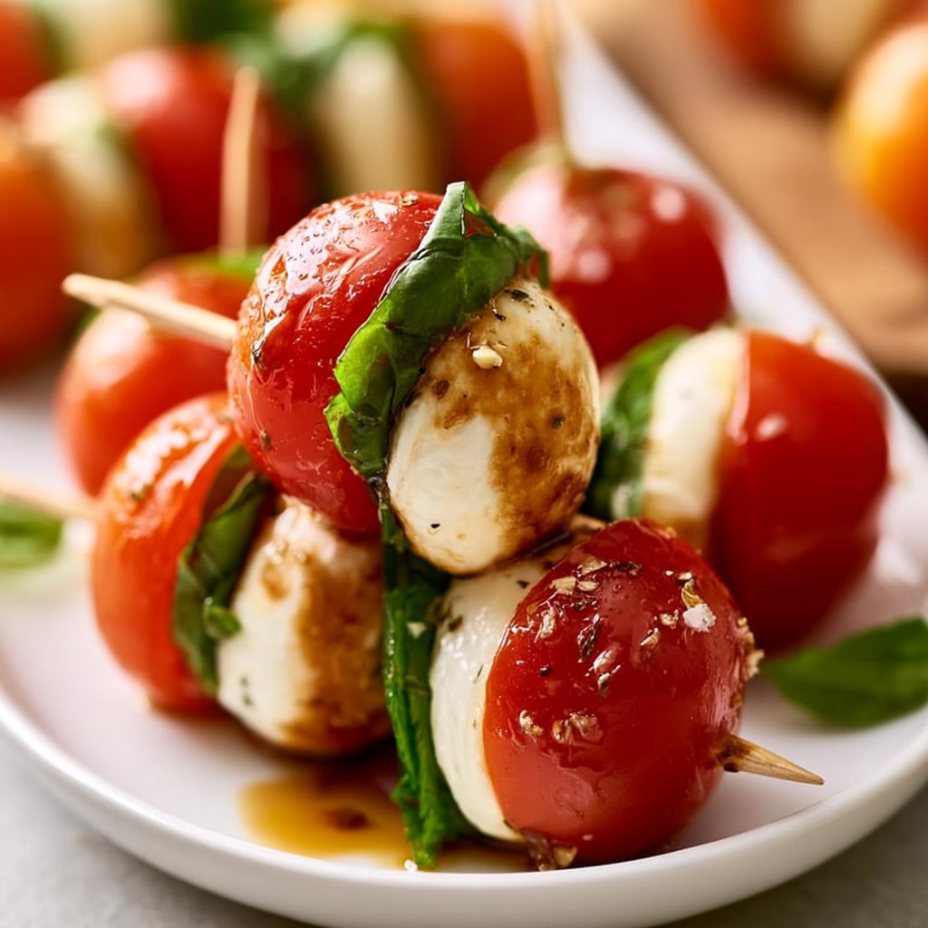 Mini Caprese Häppchen