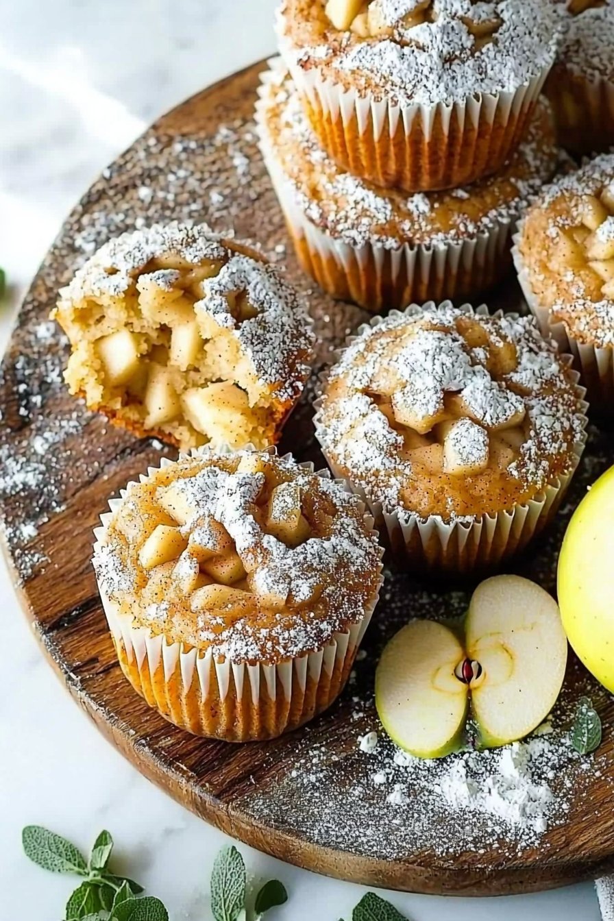 Apfelkuchenmuffins
