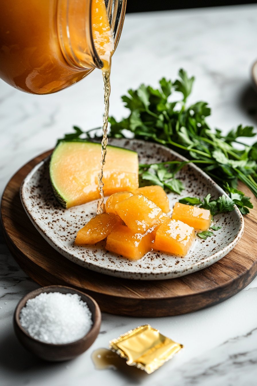 Homemade Cantaloupe Jelly