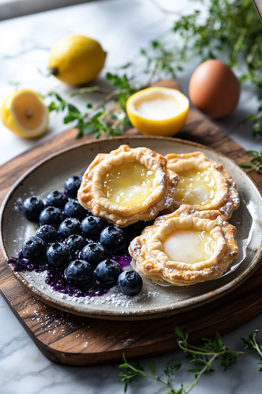 Blueberry Lemon Pop Tarts