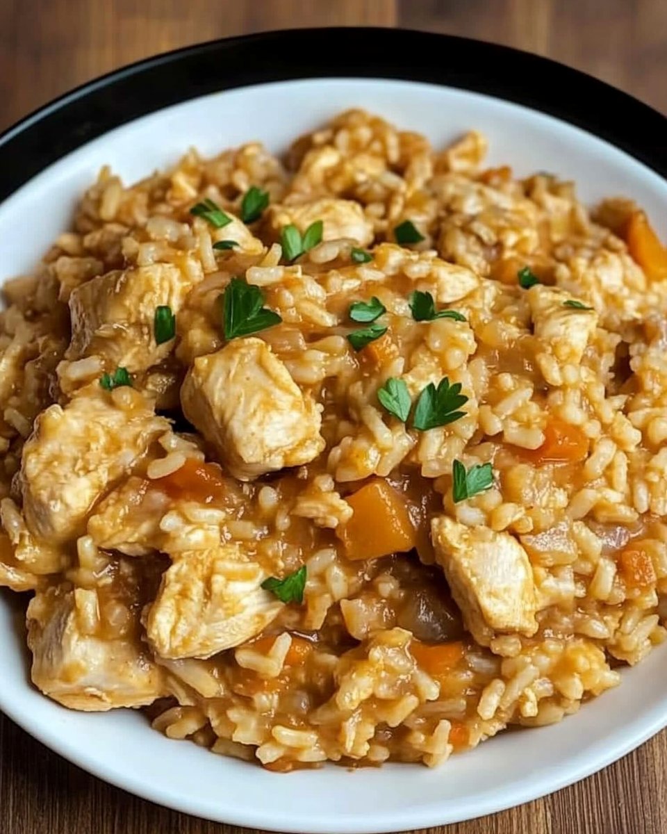 Crock Pot Chicken and Rice