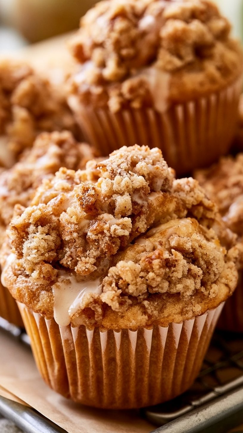 Apple Crumble Muffins