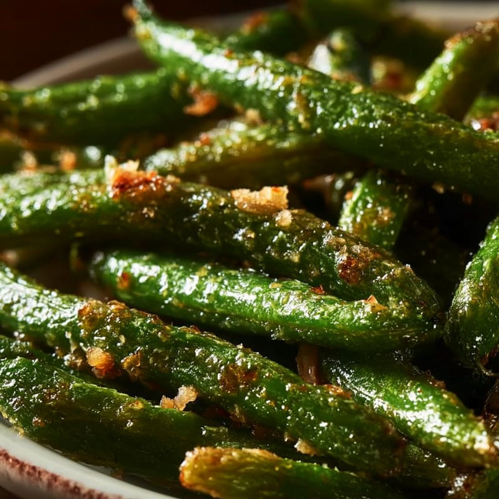 Oven Roasted Green Beans