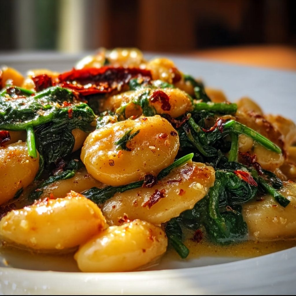 Tuscan Butter Beans with Spinach
