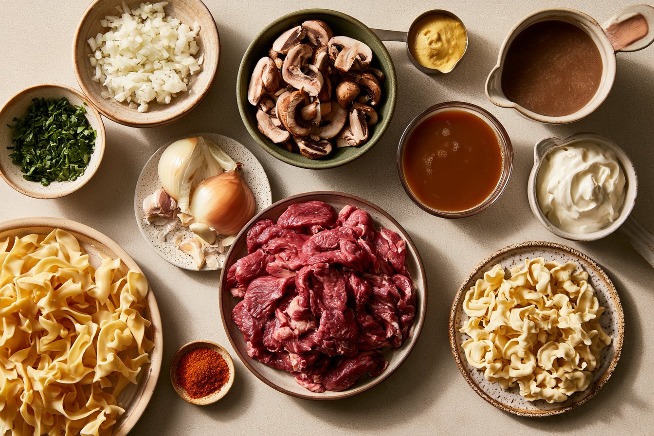 Classic Beef Stroganoff