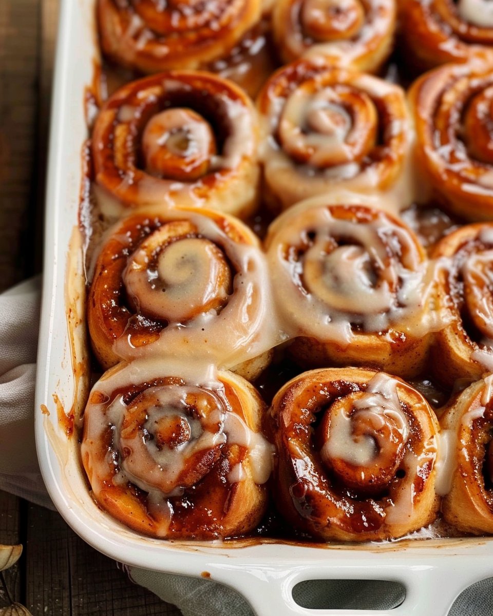 Salted Caramel Cinnamon Rolls