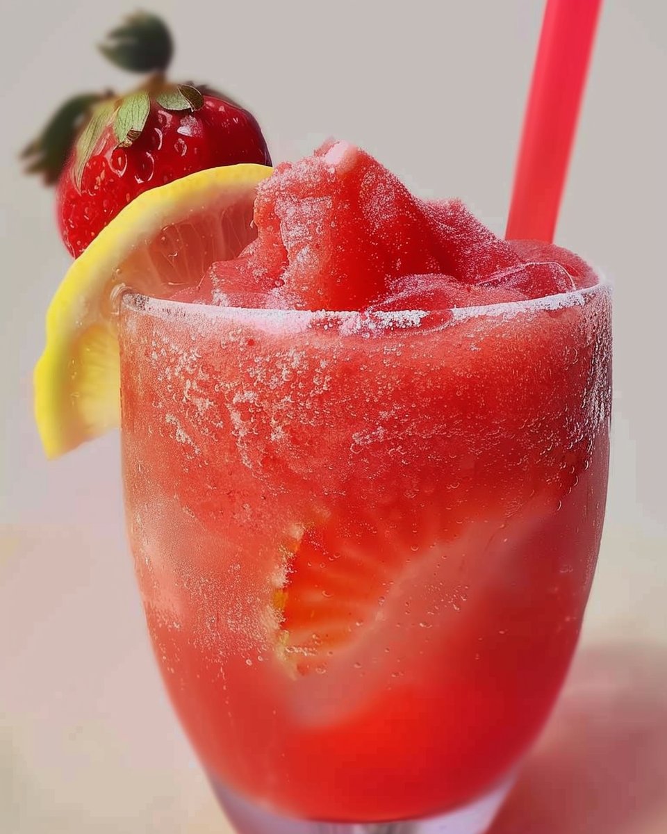 Frozen Strawberry Lemonade