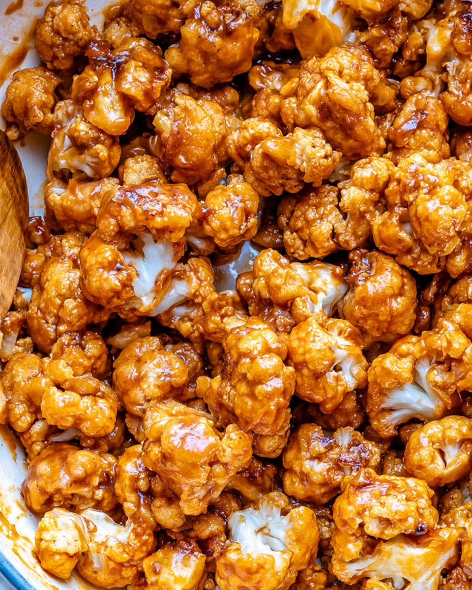 Sweet & Spicy Popcorn Cauliflower