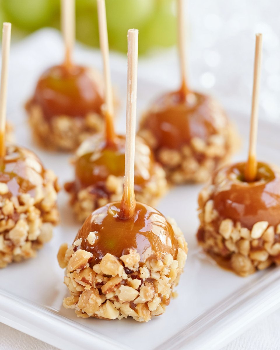 Caramel Apple Grapes