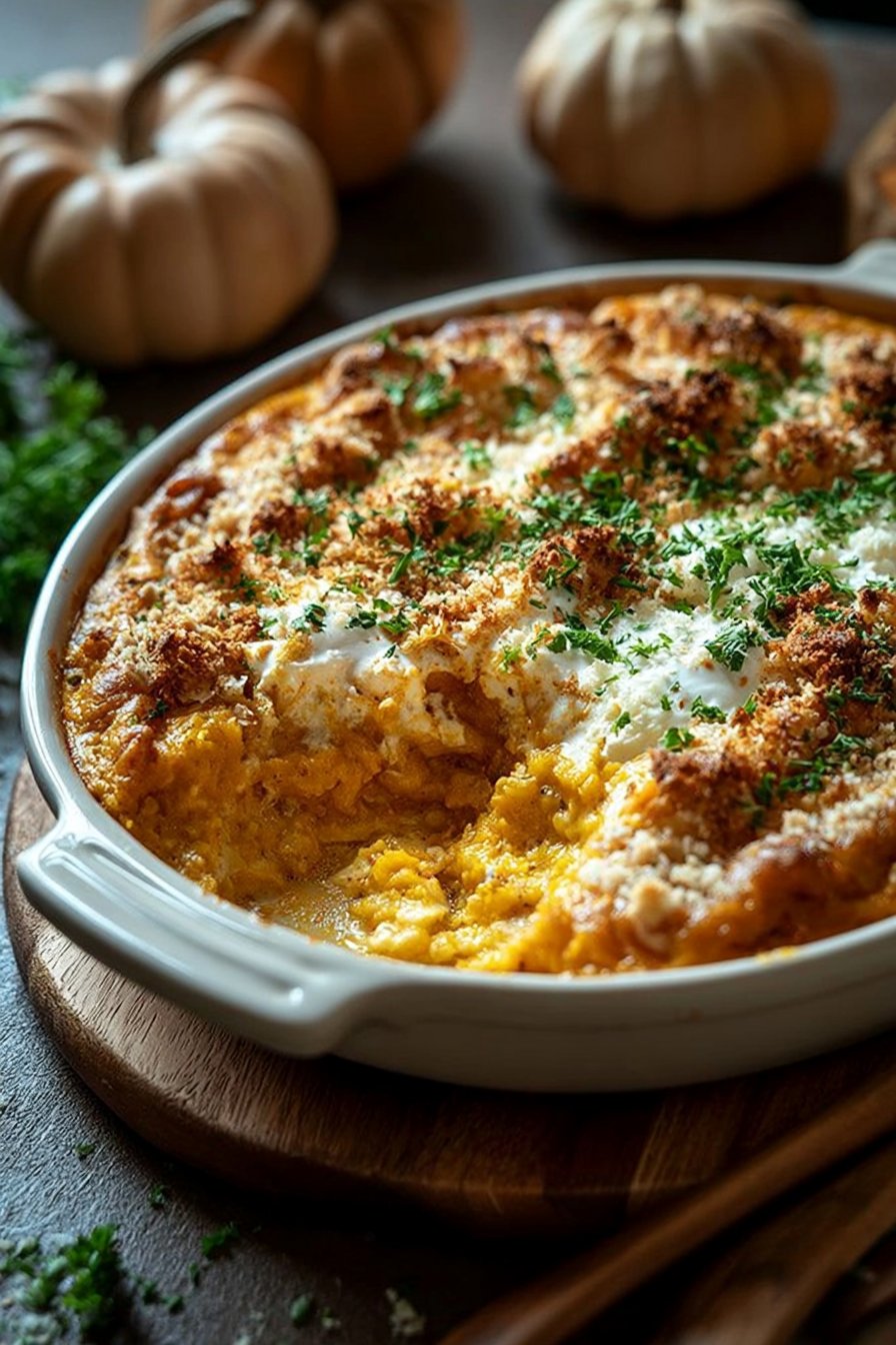 Baked Pumpkin Casserole