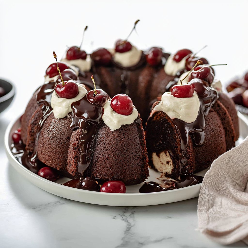 Black Forest Bundt Cake