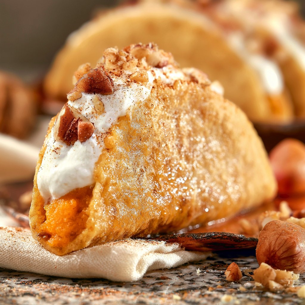 Pumpkin Pie Tacos