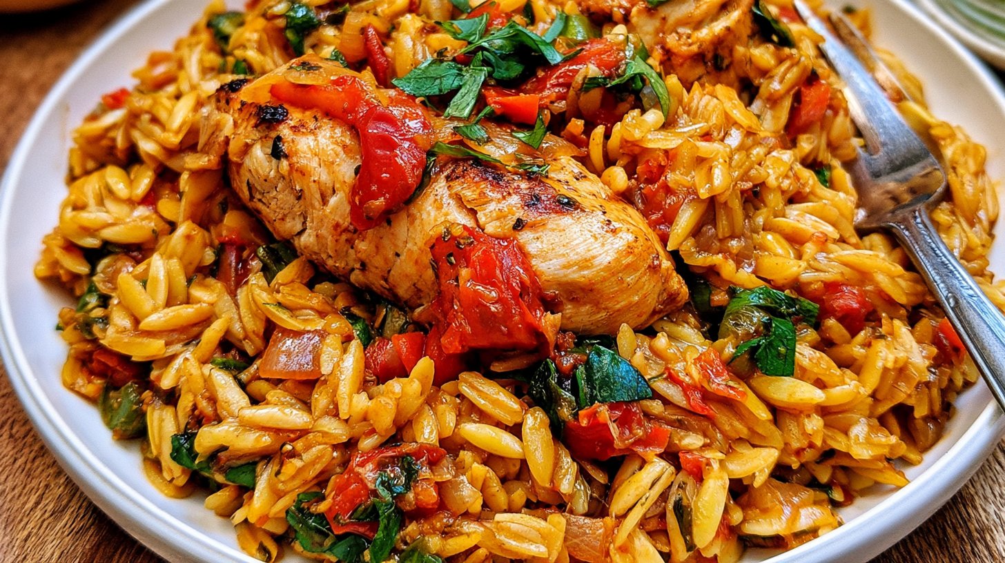 Cajun Chicken Orzo