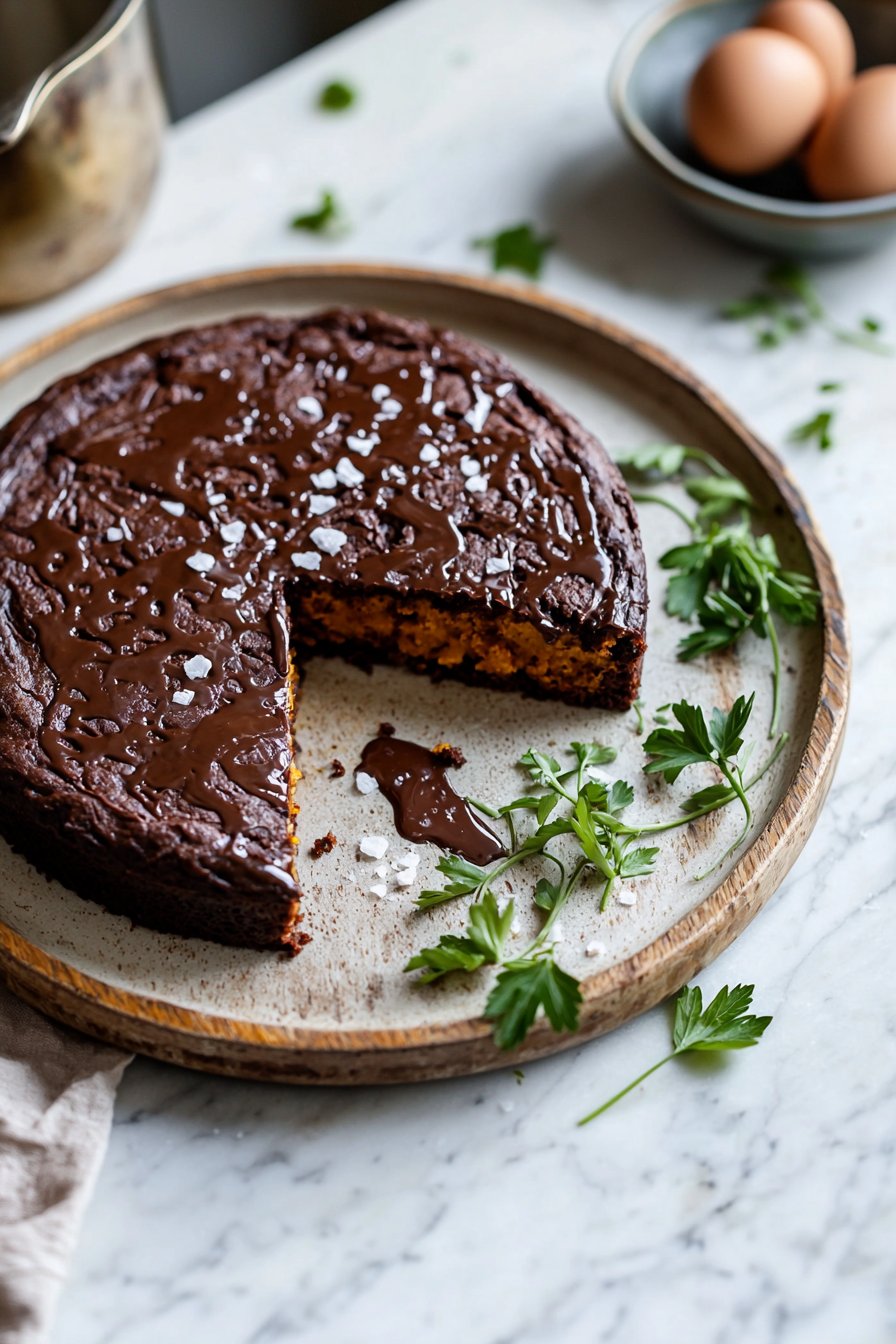Healthy Sweet Potato Chocolate Cake
