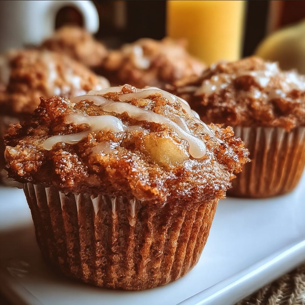 Spiced Pear Muffins