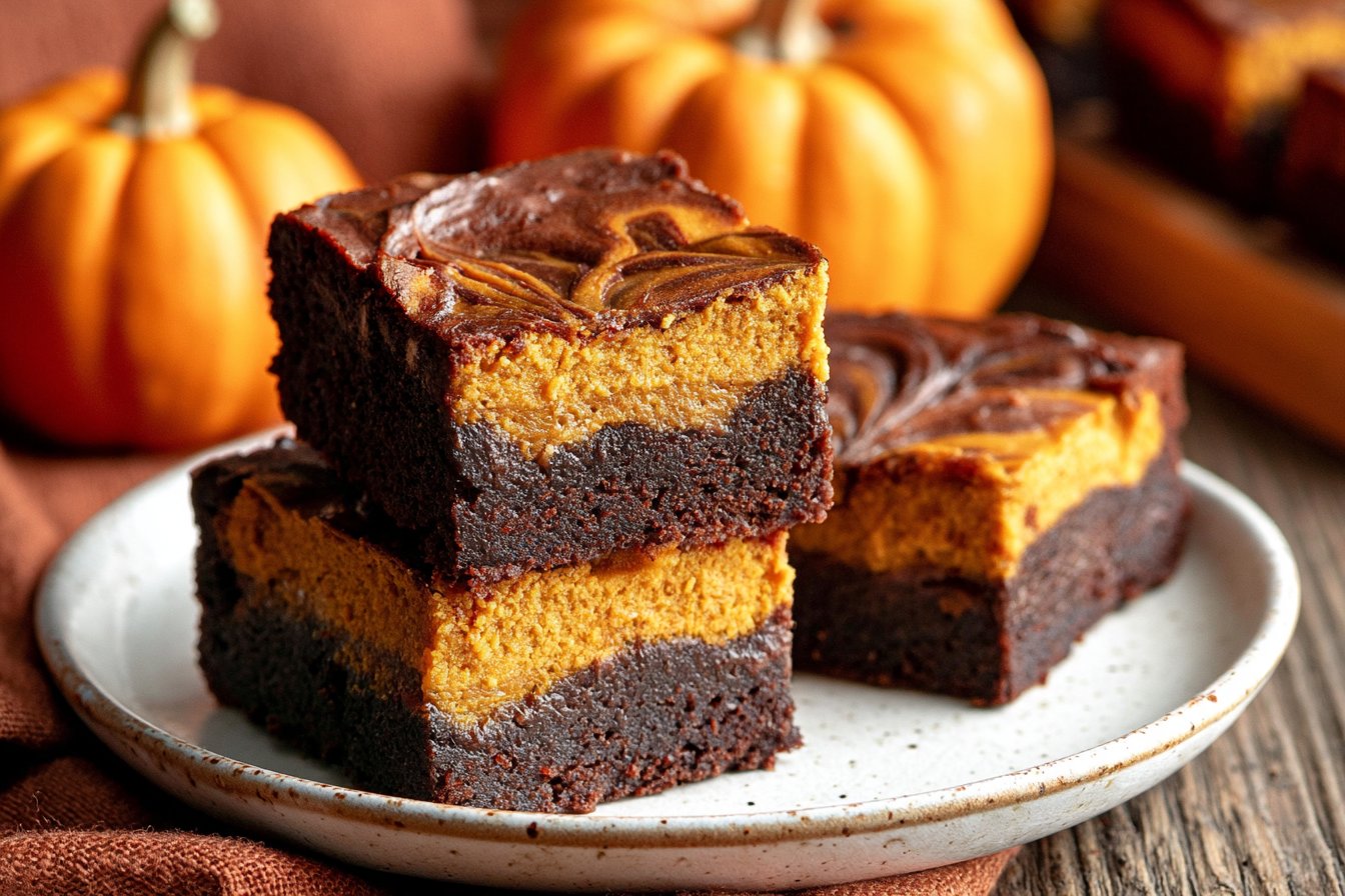 Pumpkin Brownies