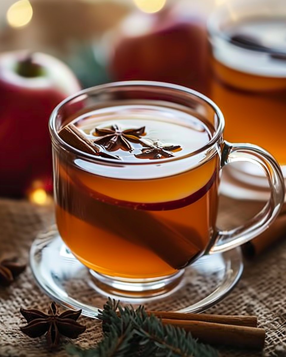 Christmas Spiced Apple Cider Tea